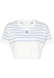 Givenchy T-shirt 4G a righe - Bianco