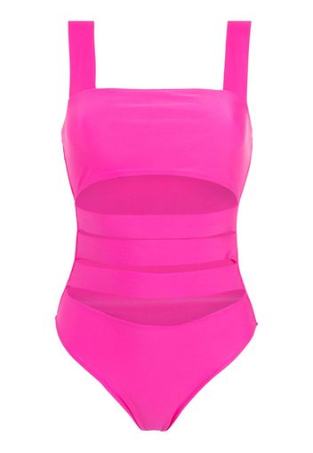 Gloria Coelho Costume intero con cut-out - Rosa