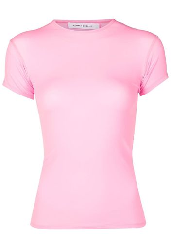 Gloria Coelho T-shirt girocollo - Rosa