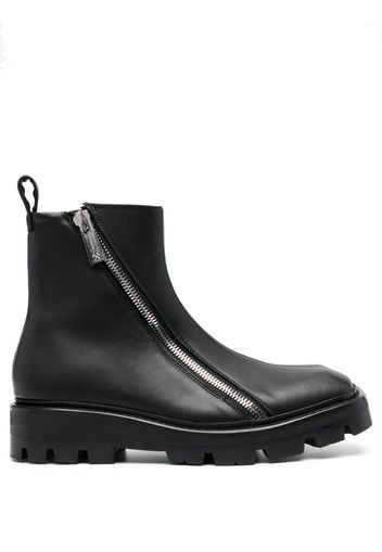 GmbH double-zip ankle boots - Nero