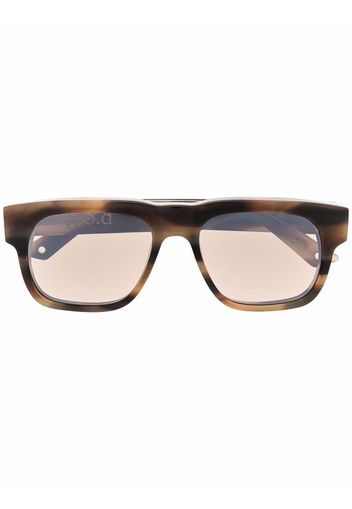 G.O.D Eyewear THIRTEEN square-frame sunglasses - Toni neutri