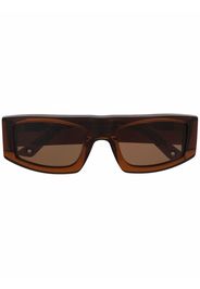 G.O.D Eyewear Seven geometrical-frame sunglasses - Marrone