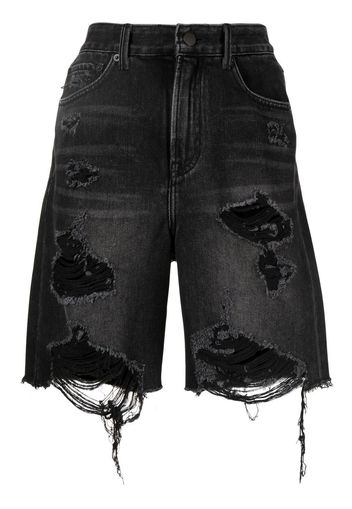 Goen.J Shorts denim - Nero