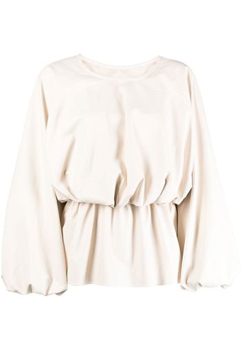 Goen.J Blusa imbottita - Bianco