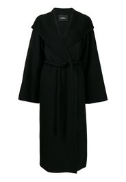 Goen.J Cappotto con cintura - Nero