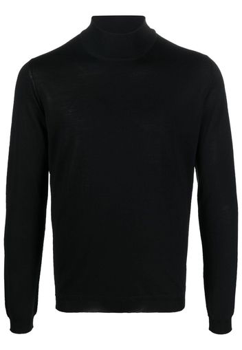 GOES BOTANICAL fine-knit merino jumper - Nero