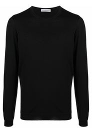 GOES BOTANICAL crew-neck knit jumper - Nero