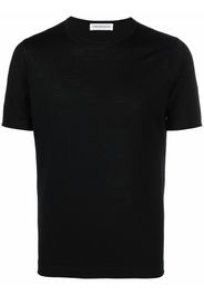 GOES BOTANICAL crew-neck fitted T-shirt - Nero