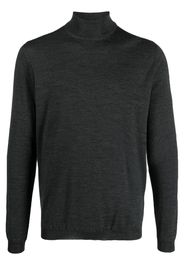 GOES BOTANICAL roll-neck knit jumper - Grigio