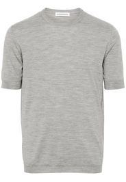 GOES BOTANICAL mélange merino wool top - Grigio