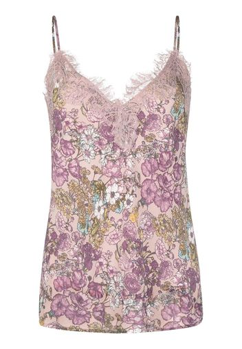 Gold Hawk floral-print camisole - Rosa