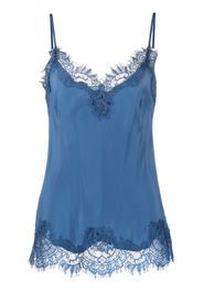 Gold Hawk Claire Coco lace camisole - Blu