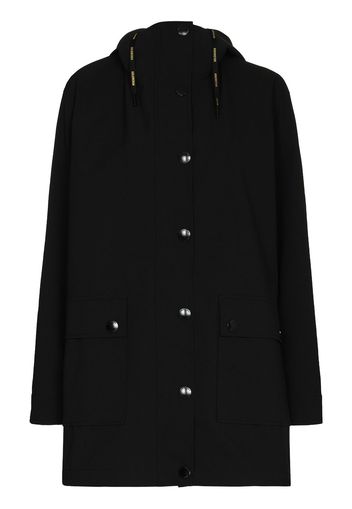 Goldbergh Odelia hooded press popper jacket - Nero