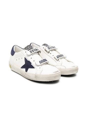 Sneakers Superstar con effetto vissuto