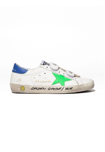 Golden Goose Kids Sneakers Old Skool - Bianco