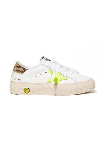 Golden Goose Kids Sneakers May - Bianco