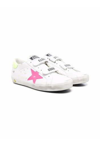 Golden Goose Kids Sneakers Old School - Bianco