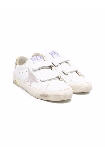 Golden Goose Kids May School sneakers - Bianco