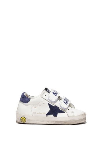 Golden Goose Kids Sneakers Old School - Bianco