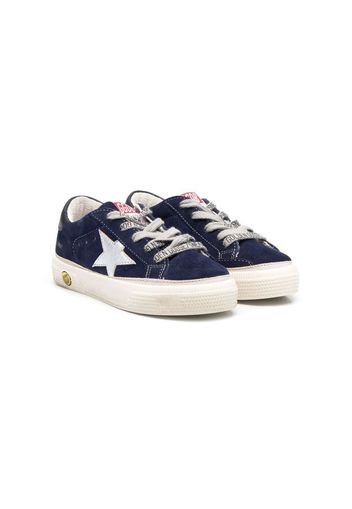 Golden Goose Kids Sneakers Superstar - Blu