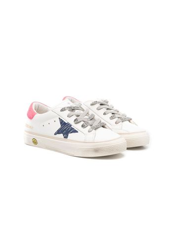 Golden Goose Kids May low-top sneakers - Bianco