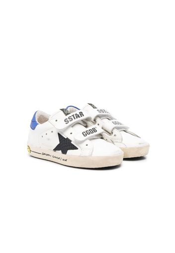 Golden Goose Kids Sneakers con chiusure a strappo - Bianco