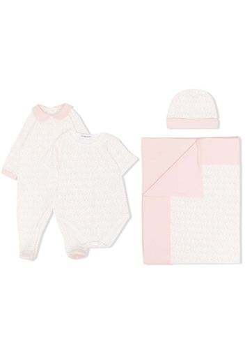 Golden Goose Kids star-print babygrow set - Rosa