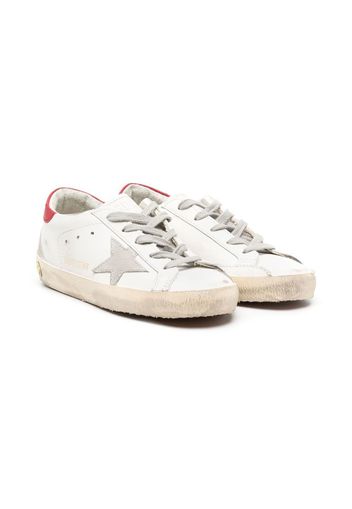 Golden Goose Kids Superstar lace-up sneakers - Bianco