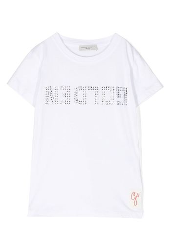 Golden Goose Kids short-sleeve T-shirt - Bianco