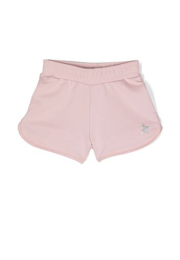 Golden Goose Kids star-print detail shorts - Rosa