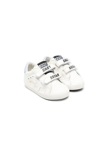 Golden Goose Kids logo-print sneakers/socks set - Bianco