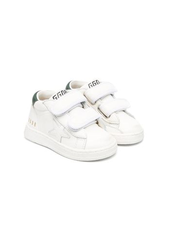 Golden Goose Kids Super Star touch-strap sneakers - Bianco