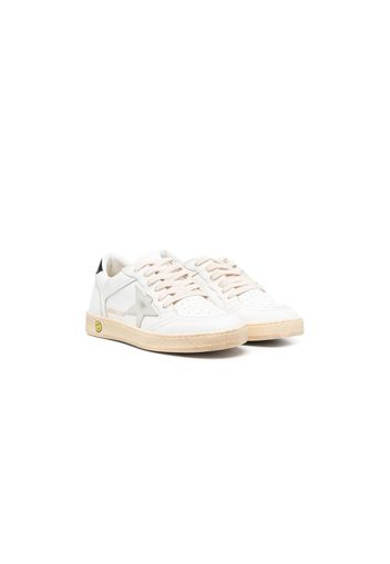 Golden Goose Kids Super-Star leather sneakers - Bianco