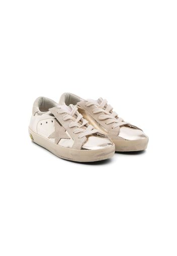 Golden Goose Kids Super-Star Young sneakers - Oro