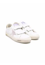 Golden Goose Kids Ball Star leather sneakers - Bianco May School sneakers - Bianco
