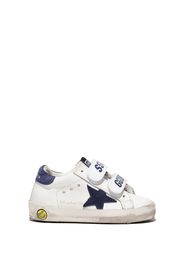 Golden Goose Kids Sneakers Old School - Bianco