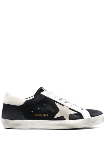 Superstar distressed-effect sneakers