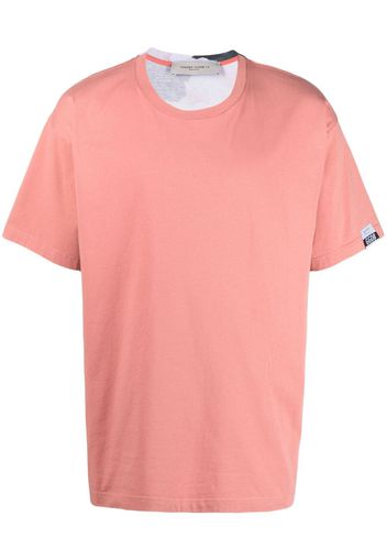 Golden Goose T-shirt Aira a fiori - Rosa