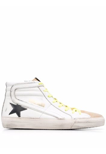 Golden Goose Slide high-top sneakers - Bianco