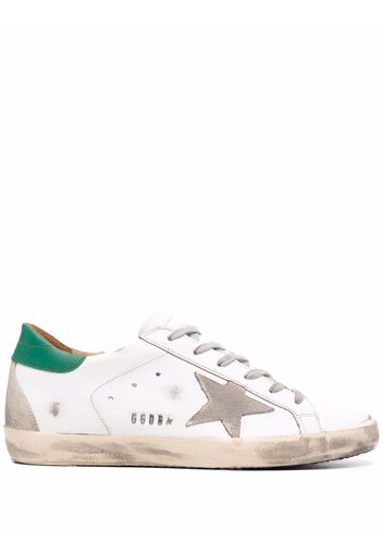 Golden Goose Superstar low-top distressed sneakers - Bianco