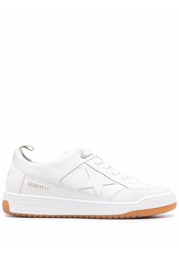 Golden Goose Yeah! star leather sneakers - Bianco