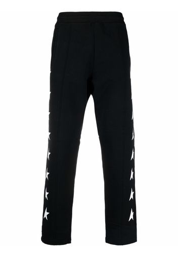 Golden Goose Star-motif track pants - Nero