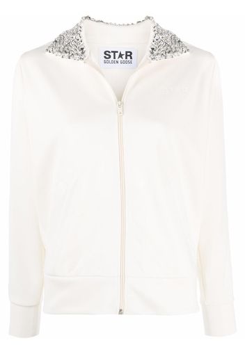 Golden Goose Giacca con zip - Bianco