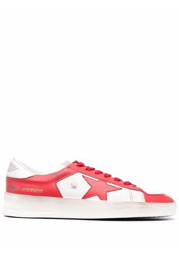 Golden Goose Stardan low-top lace-up sneakers - Rosso
