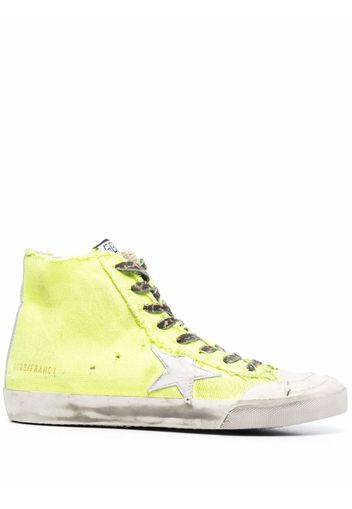 Golden Goose Francy high-top sneakers - Giallo