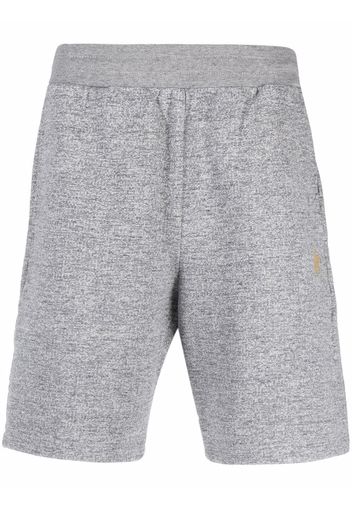 Golden Goose star-print track shorts - Grigio