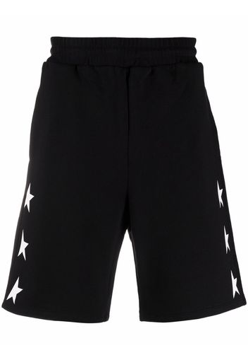 Golden Goose star print shorts - Nero