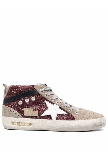 Golden Goose Sneakers alte Mid Star - Rosso