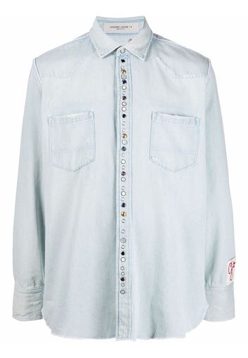 Golden Goose Camicia denim Golden Collection - Blu