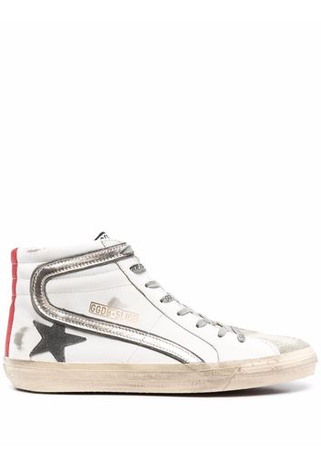 Golden Goose Slide high-top sneakers - Bianco